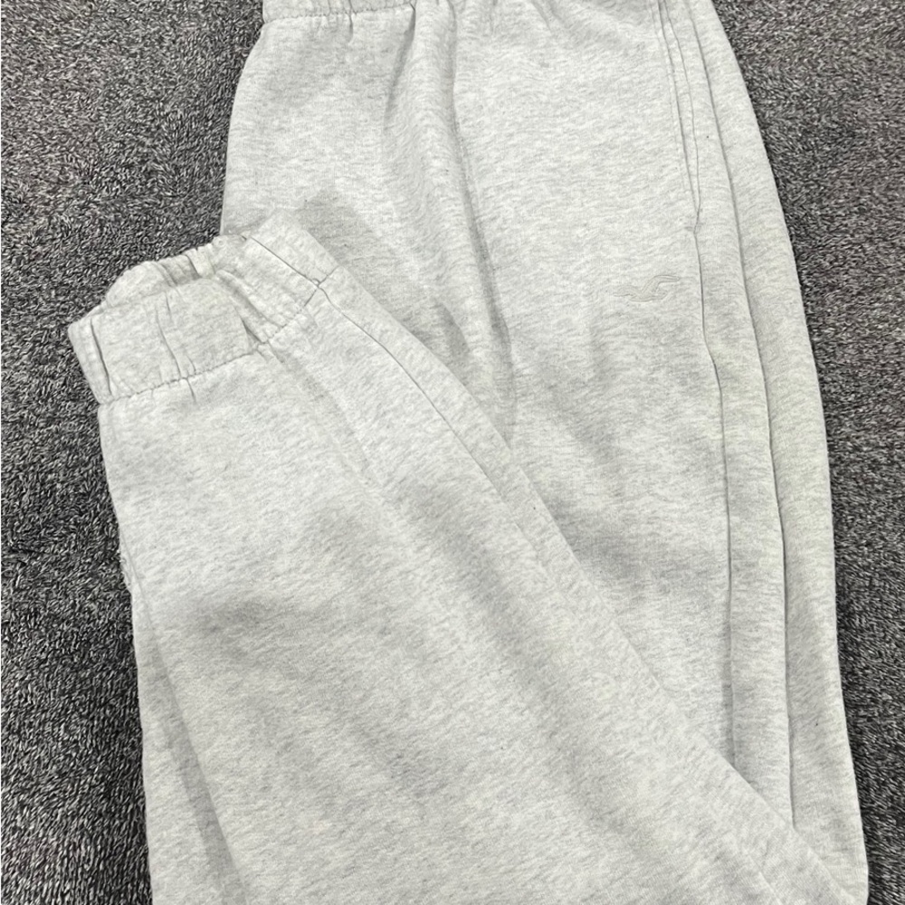 Hollister light gray sweatpants